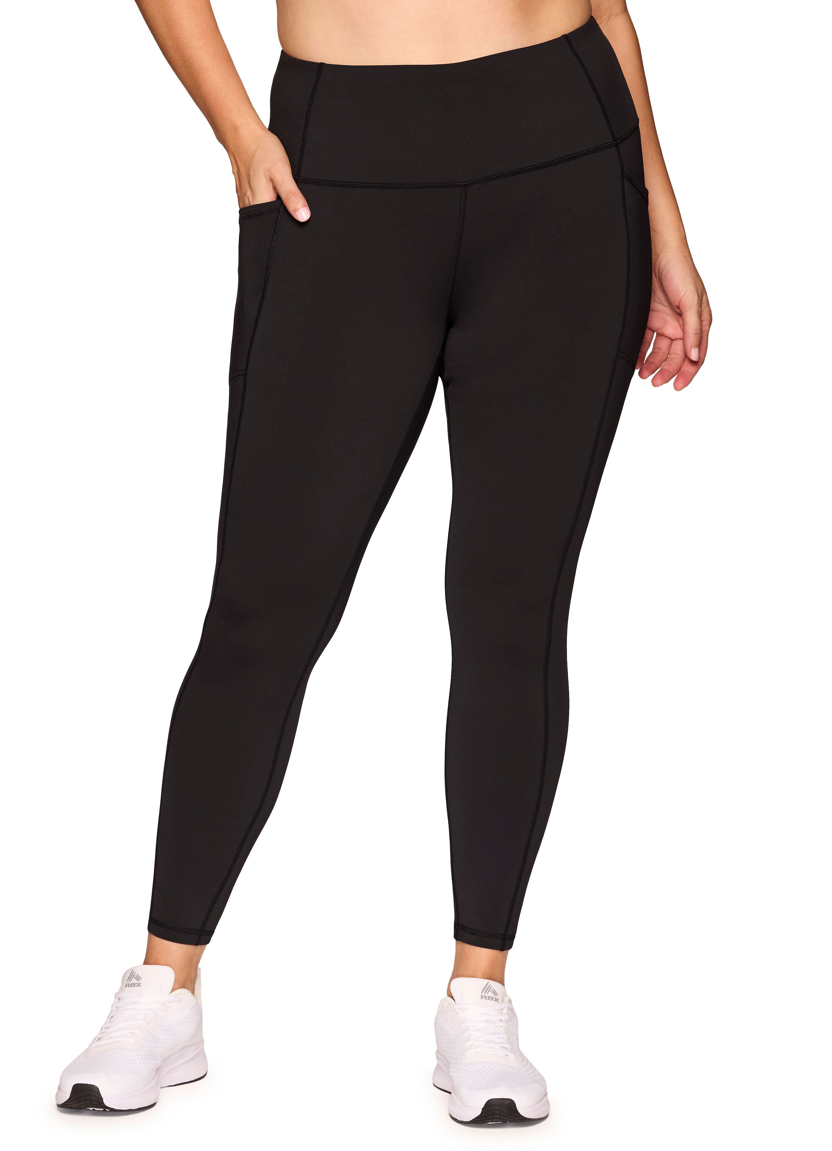 Plus Tech Flex Ultra Hold Legging, Black / Black, hi-res image number 0