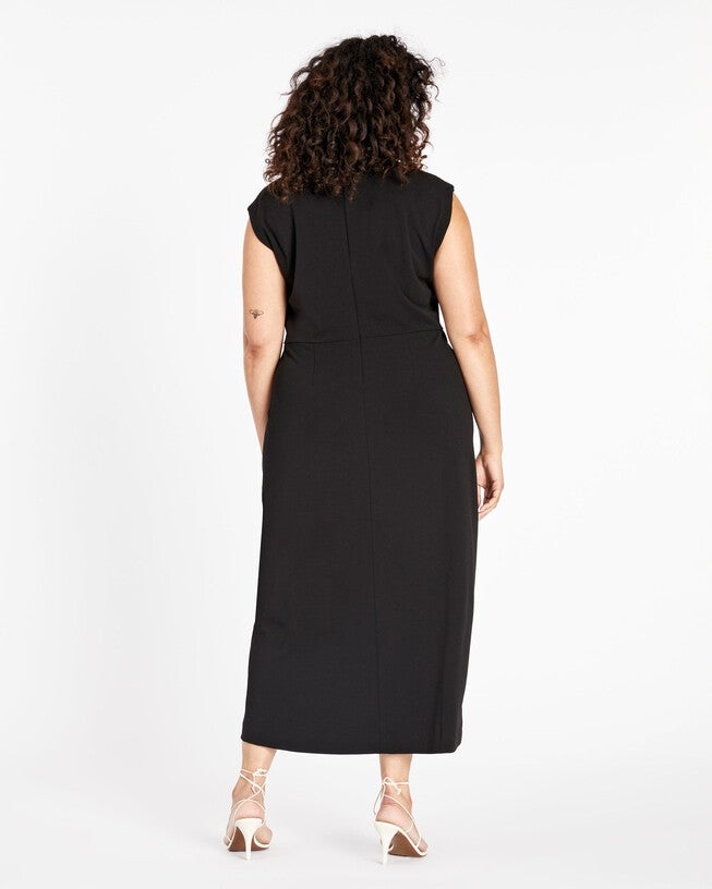 Ryland Dress, Black / Black, alternate image number 3