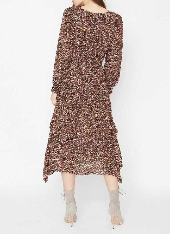 CHAE DRESS IN MULTI DOT STRIPE, , alternate image number 4