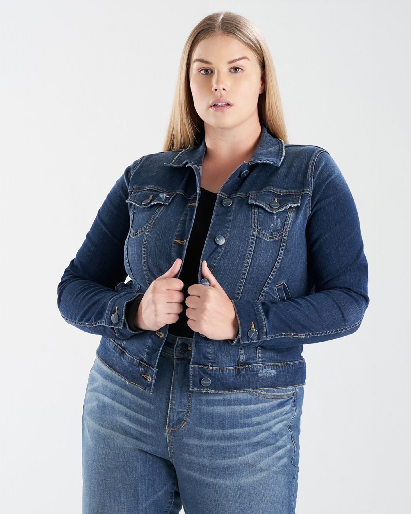 Rylee Denim Jacket, AURORA / Dark Wash, alternate image number 1