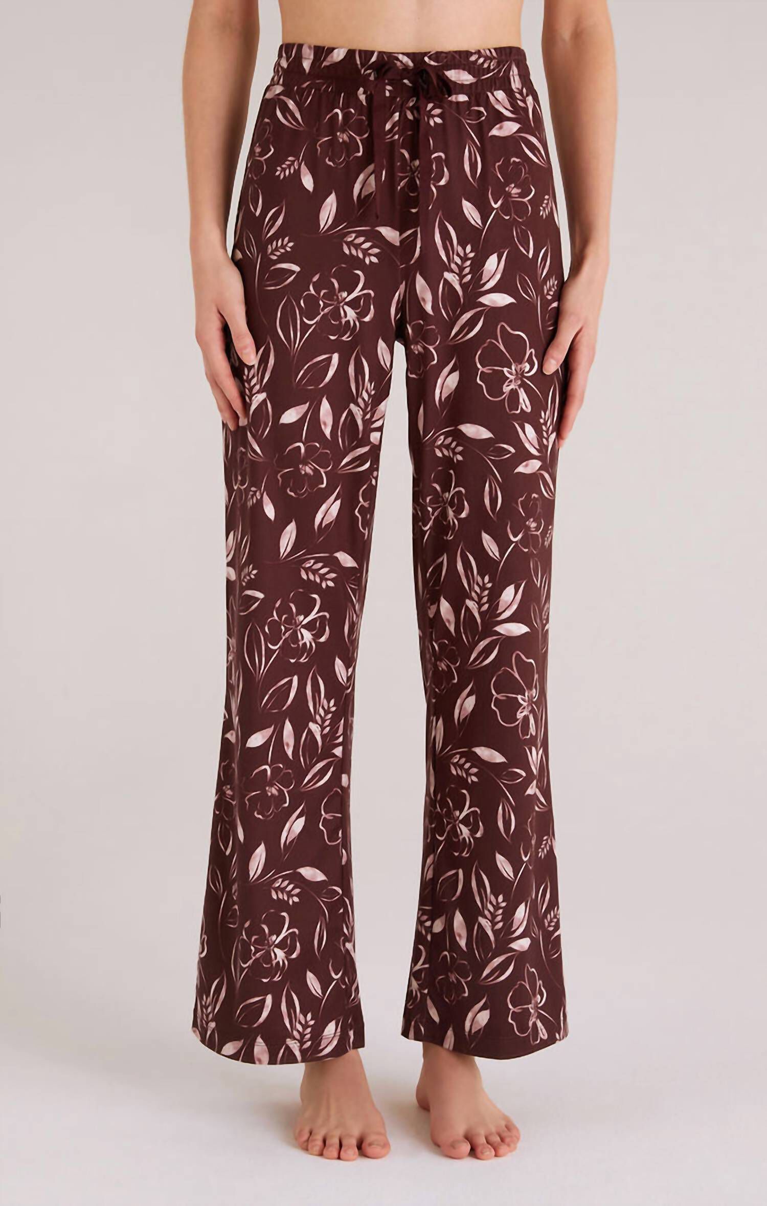 EDEN COFFEE & DOGS PAJAMA SET IN WHITE/BROWN, , alternate image number 6