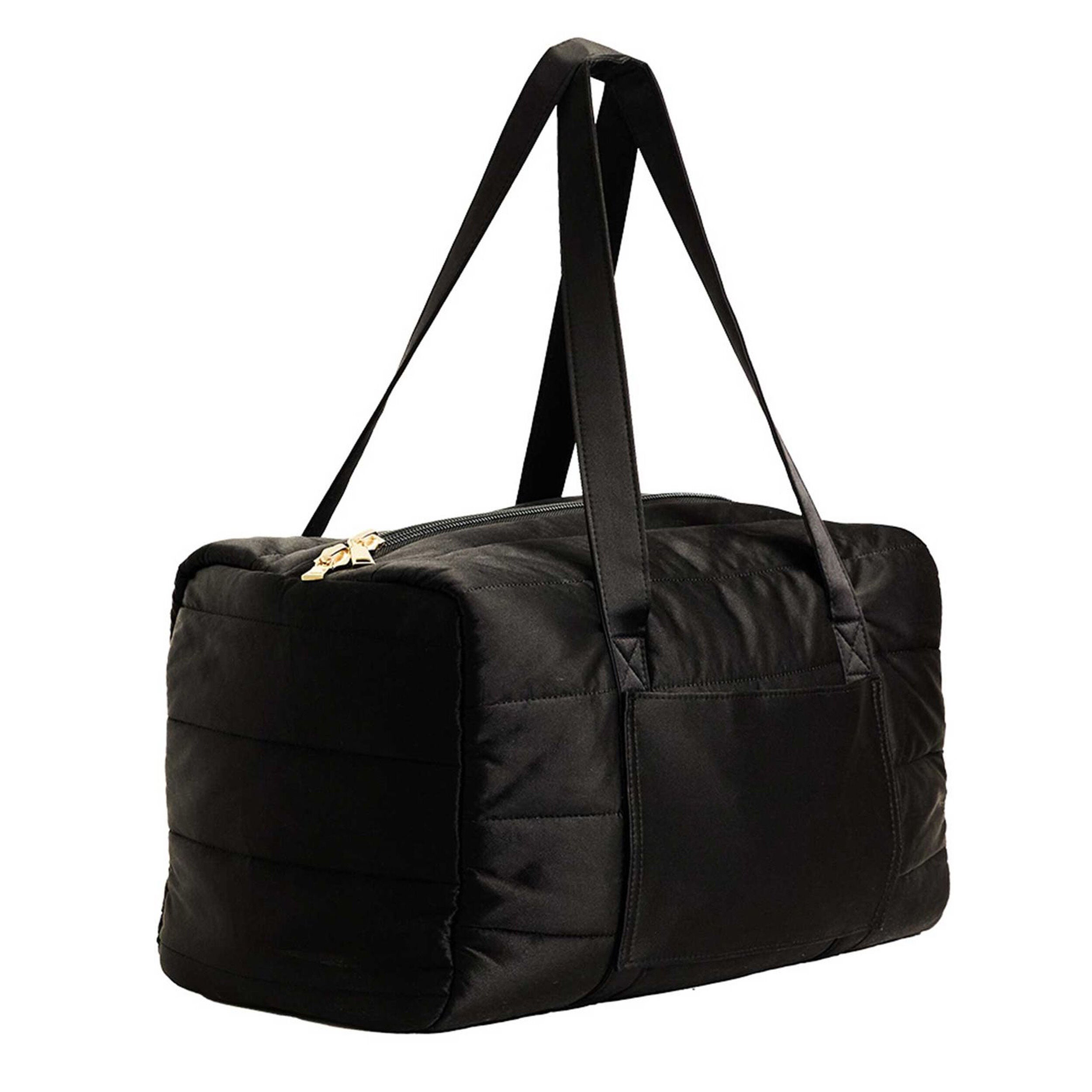 Silk Weekender, Black Jade / Black, alternate image number 1