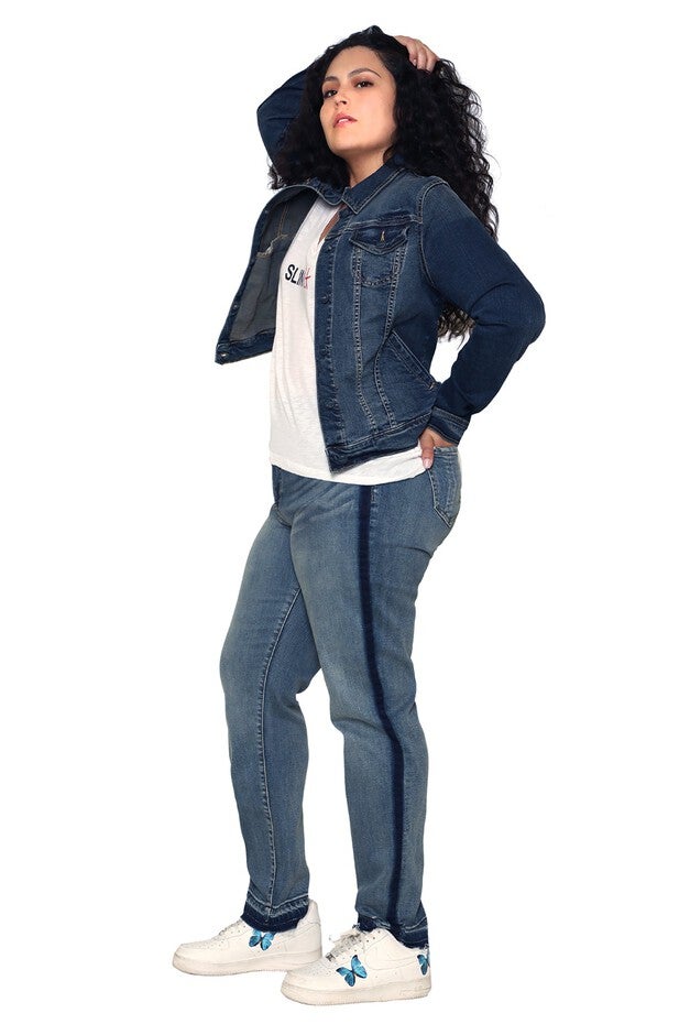 Denim Jacket - Destiny, DESTINY / Light Wash, alternate image number 2