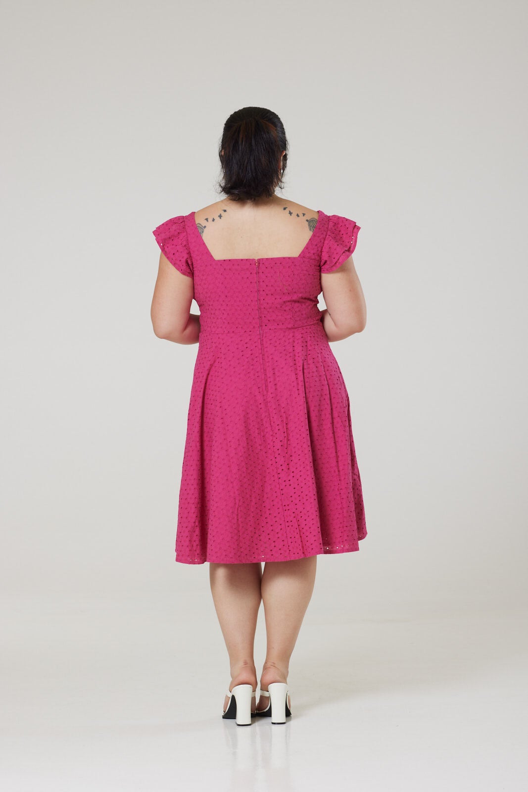 Raphaella Cerise Dress, , alternate image number 4