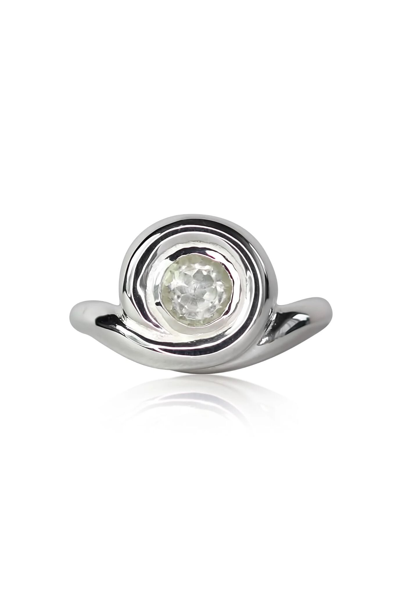 The Flow Ring | Silver, Silver / Silver, hi-res image number 0