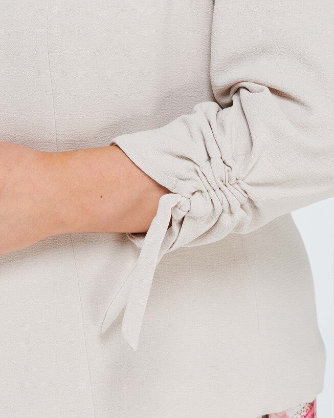 Thea Bow Sleeve Jacket, , alternate image number 9