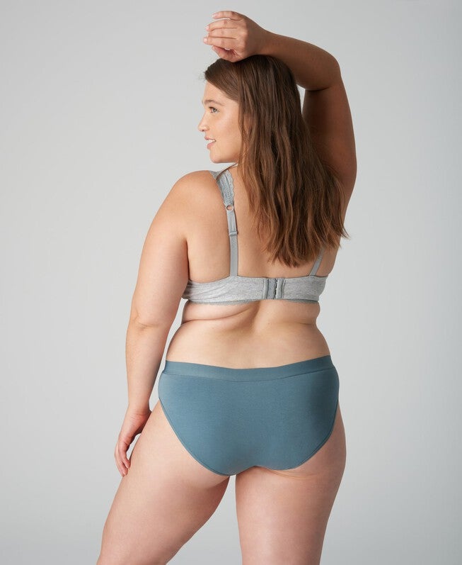 Period-Proof Organic Cotton Bikini - 3 tampon absorption, , alternate image number 6