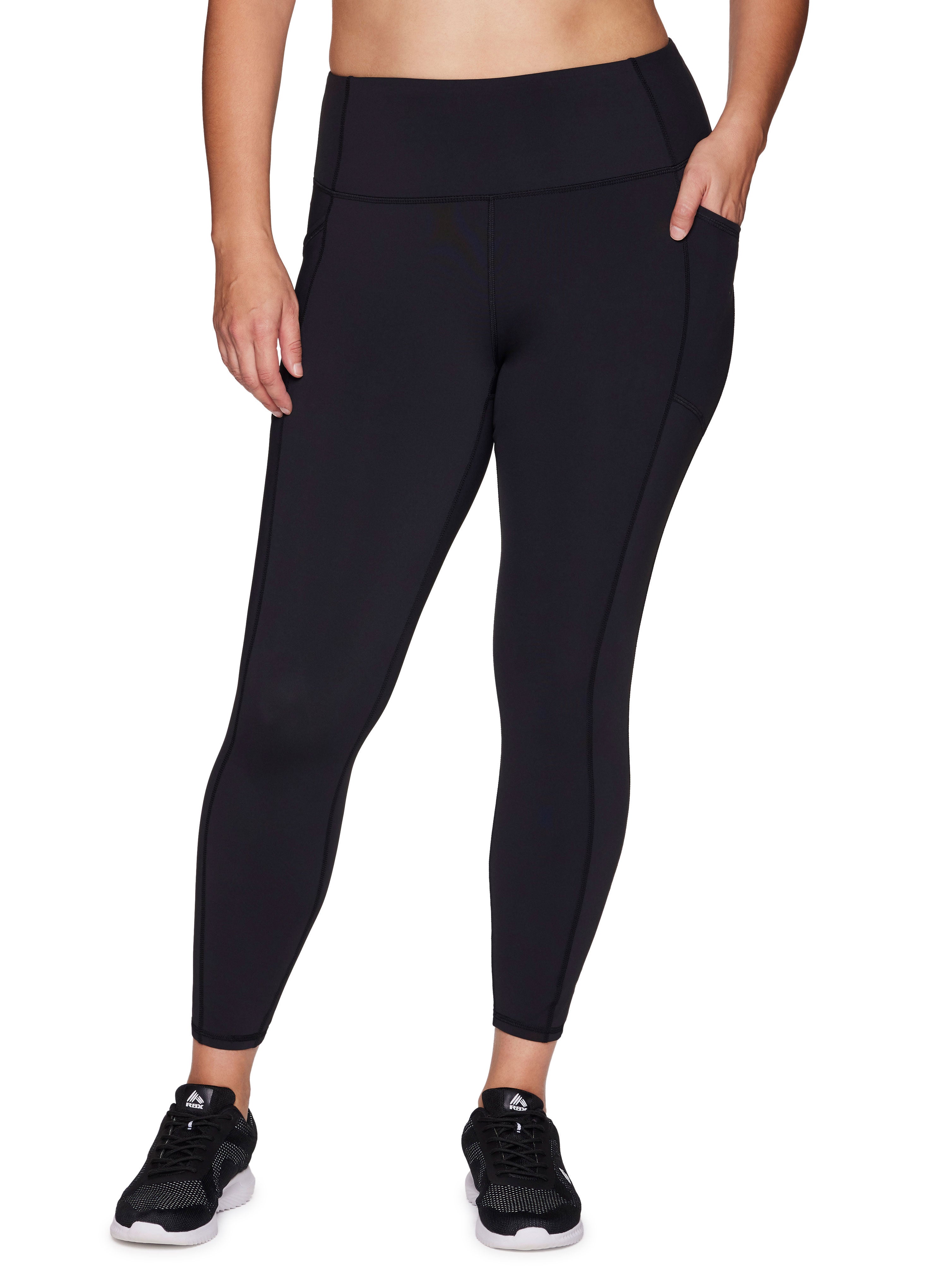 Plus Tech Flex Ultra Hold Legging, Black / Black, hi-res image number 0