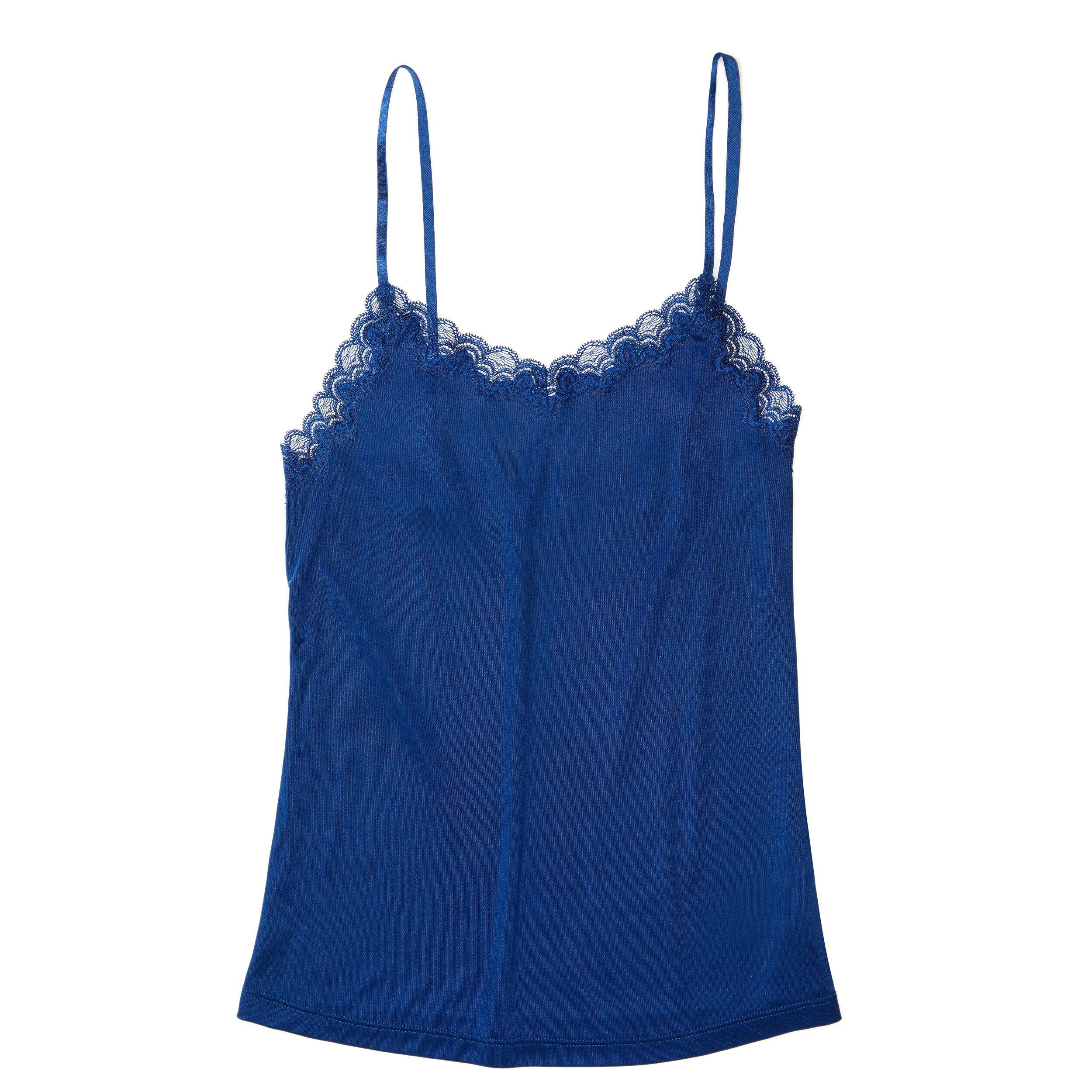 Soft Silk Camisole, Estate Blue / Navy, hi-res image number 0