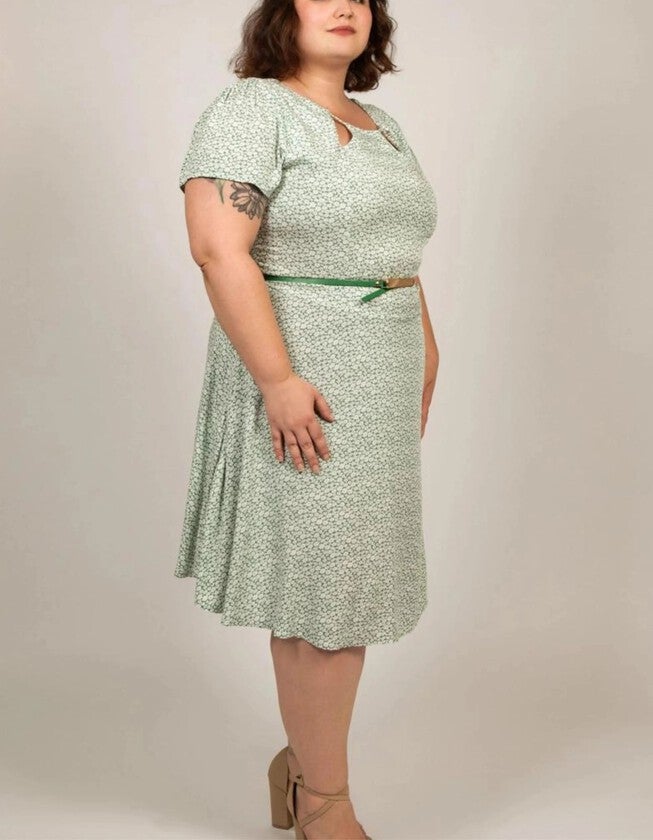 Celeste Dress Belt Include Cut-Out Detail, , alternate image number 4