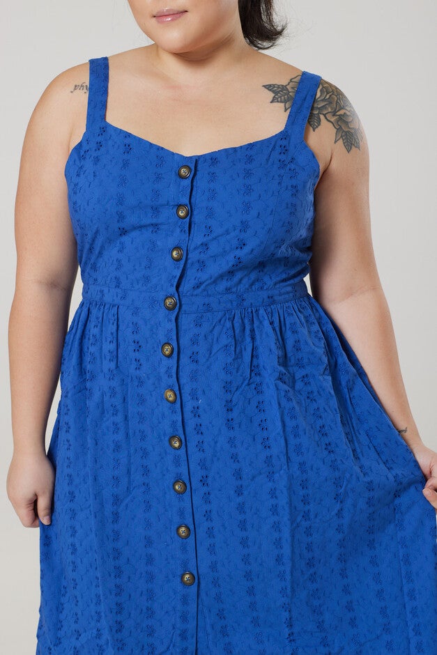 Remmy Dark Blue Dress, , alternate image number null