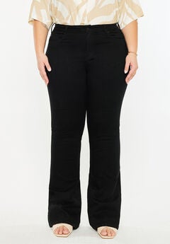 Gabriel Mid Rise Flare Jeans (Plus Size)