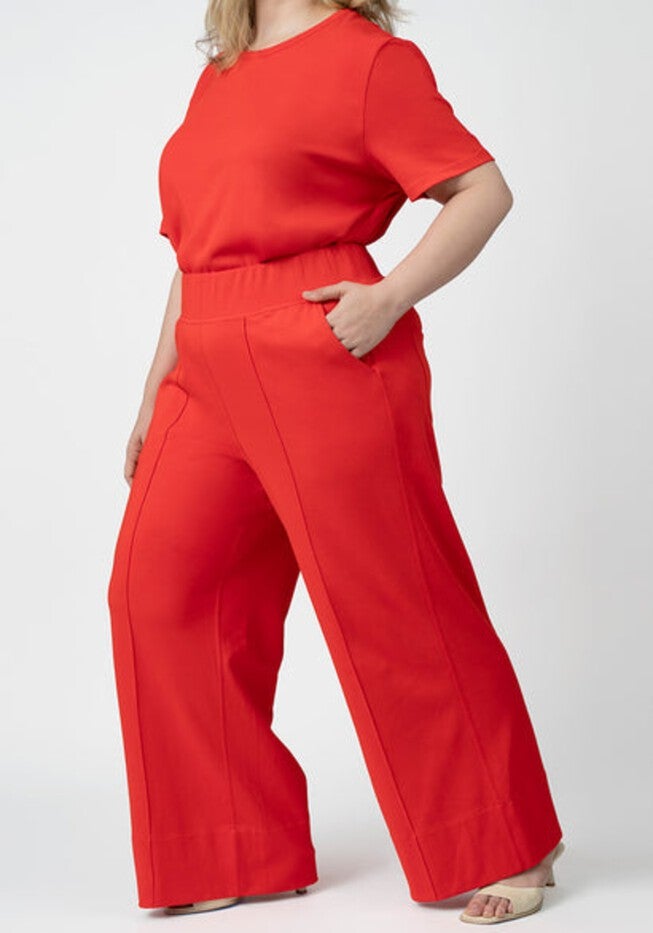 COOLROSE™ LUXE WIDE LEG PANT, Poppy / Red, alternate image number 2