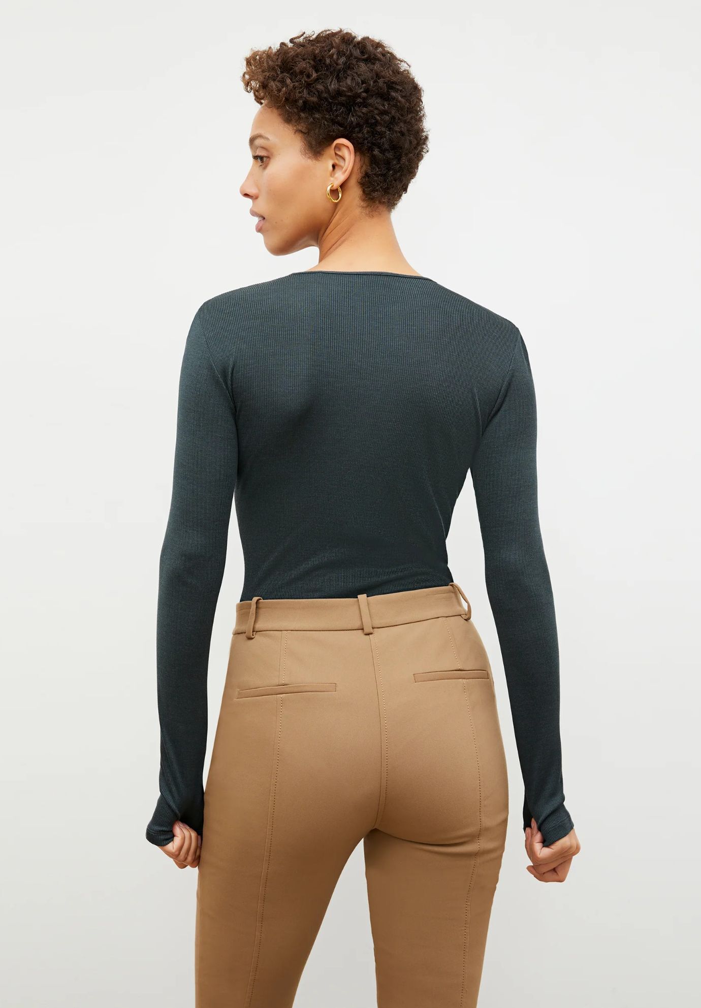 Curie Pant - PowerStretch :: Saddle, Saddle / Brown, alternate image number 4