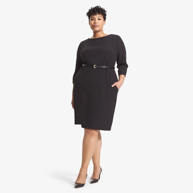 Etsuko Dress :: Black, Black / Black, hi-res image number 0