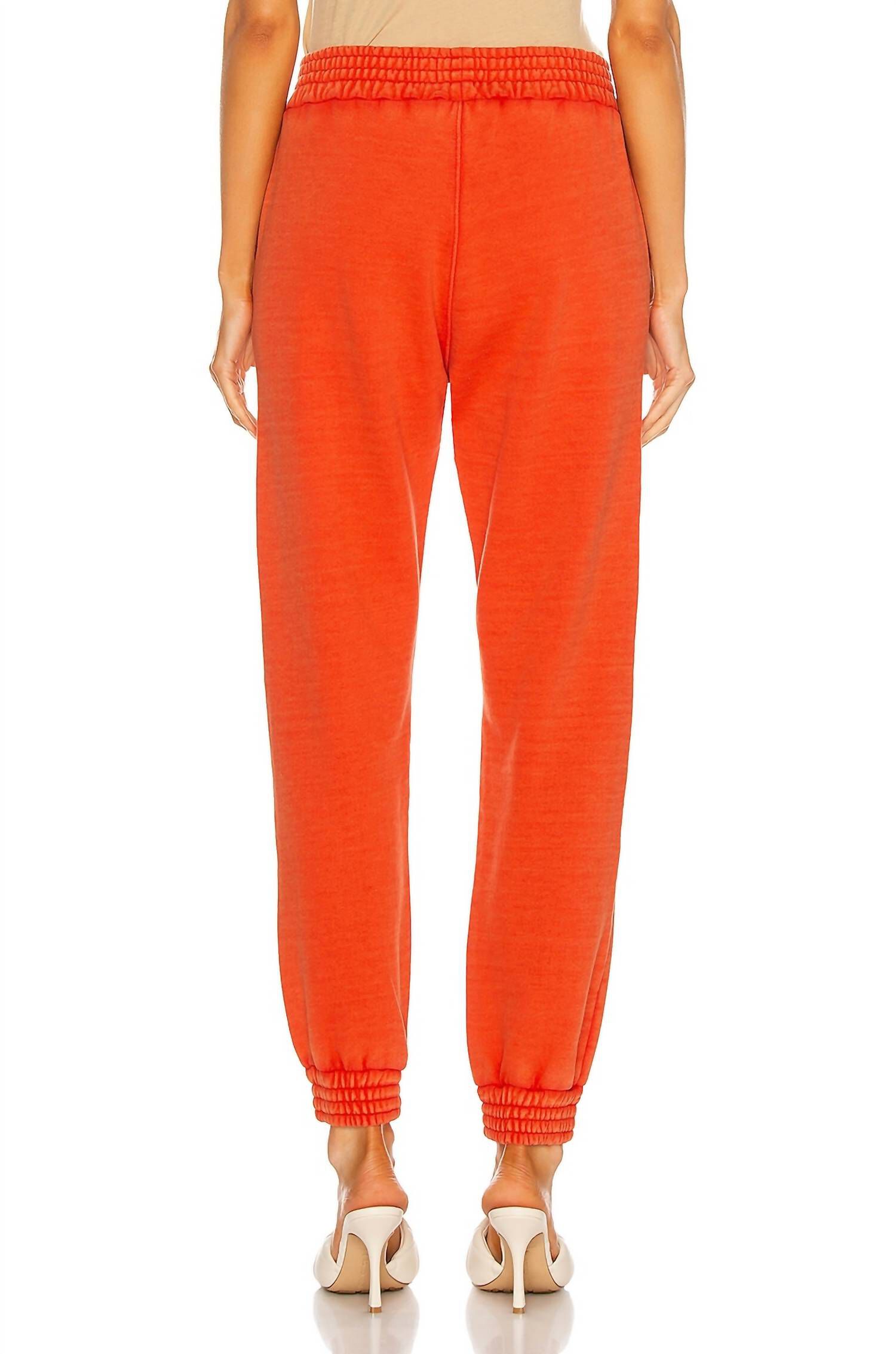Sydney Sweatpant in Faded Orange, , alternate image number 3