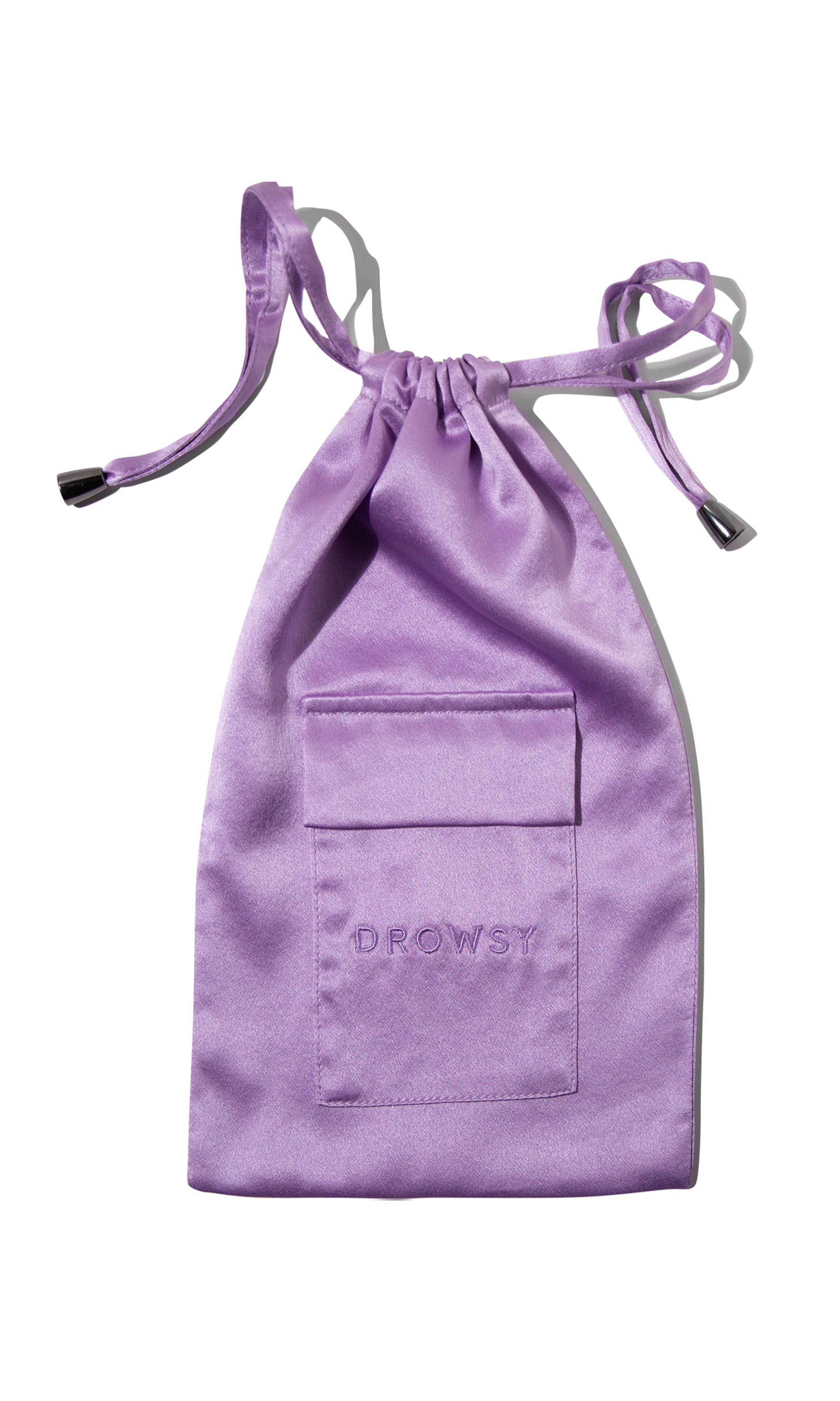 Silk Eyemask Carry Pouch, Lavender Haze / Purple, alternate image number 1