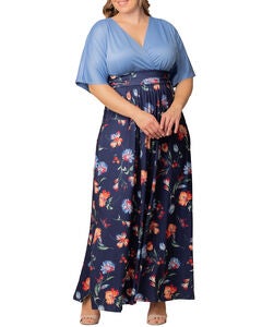 Havana Color Block Maxi Dress