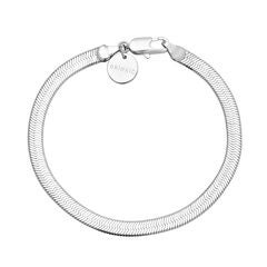 5mm Viper Chain Bracelet 7.5" Silver