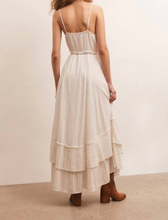 ROSE MAXI DRESS IN WHITE, , alternate image number null