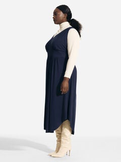 Destiny Shirt Tail Hem Maxi, , alternate image number 4
