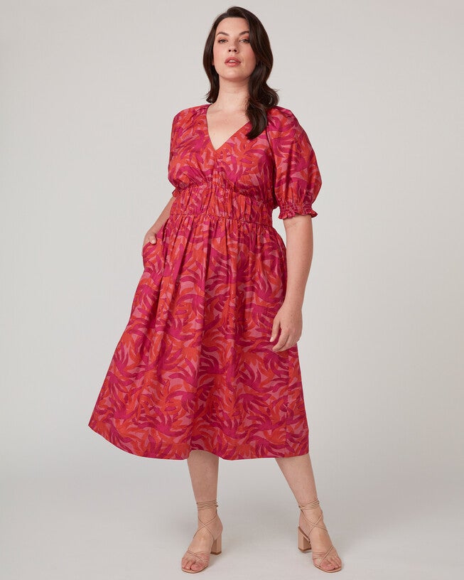 Wildberry Dress, Print / Pink, alternate image number null