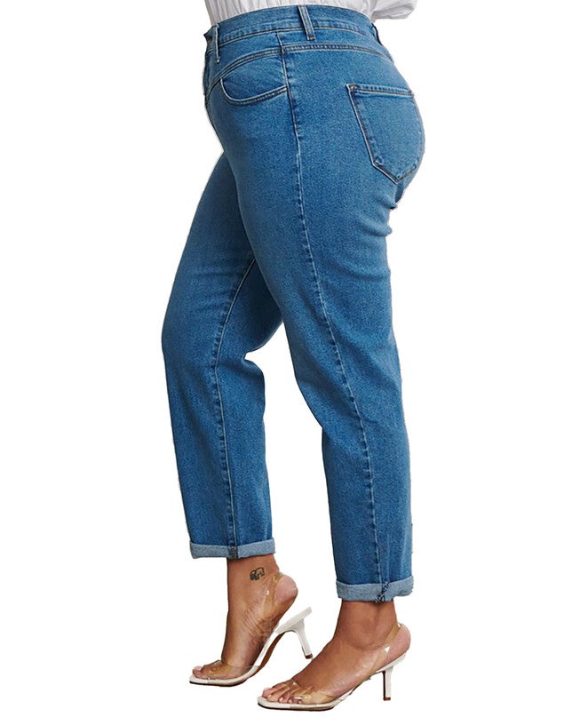 Edie High-Rise Mom Jeans, , alternate image number 6