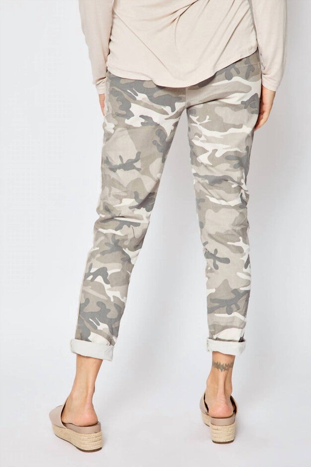 D STYLE SILVER STRIPE CAMO PANTS IN SAND, , alternate image number 6