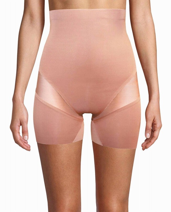 2-PACK SCUBA HIGH WAISTED SHAPING SHORTS, Nm Black And Caf / Black, alternate image number null