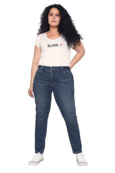 High Rise Ankle Skinny - Flora
