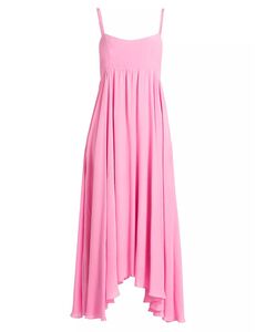 Rachel Crepe de Chine Midi Dress