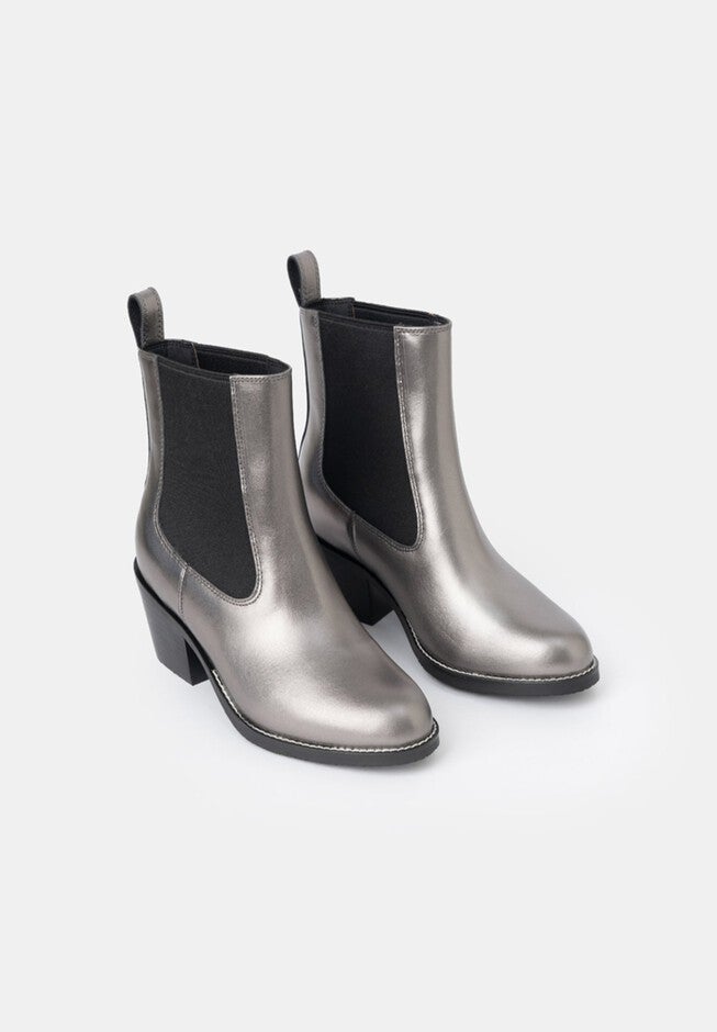Dakota Chelsea Boots, Metallic Black / Black, alternate image number 2