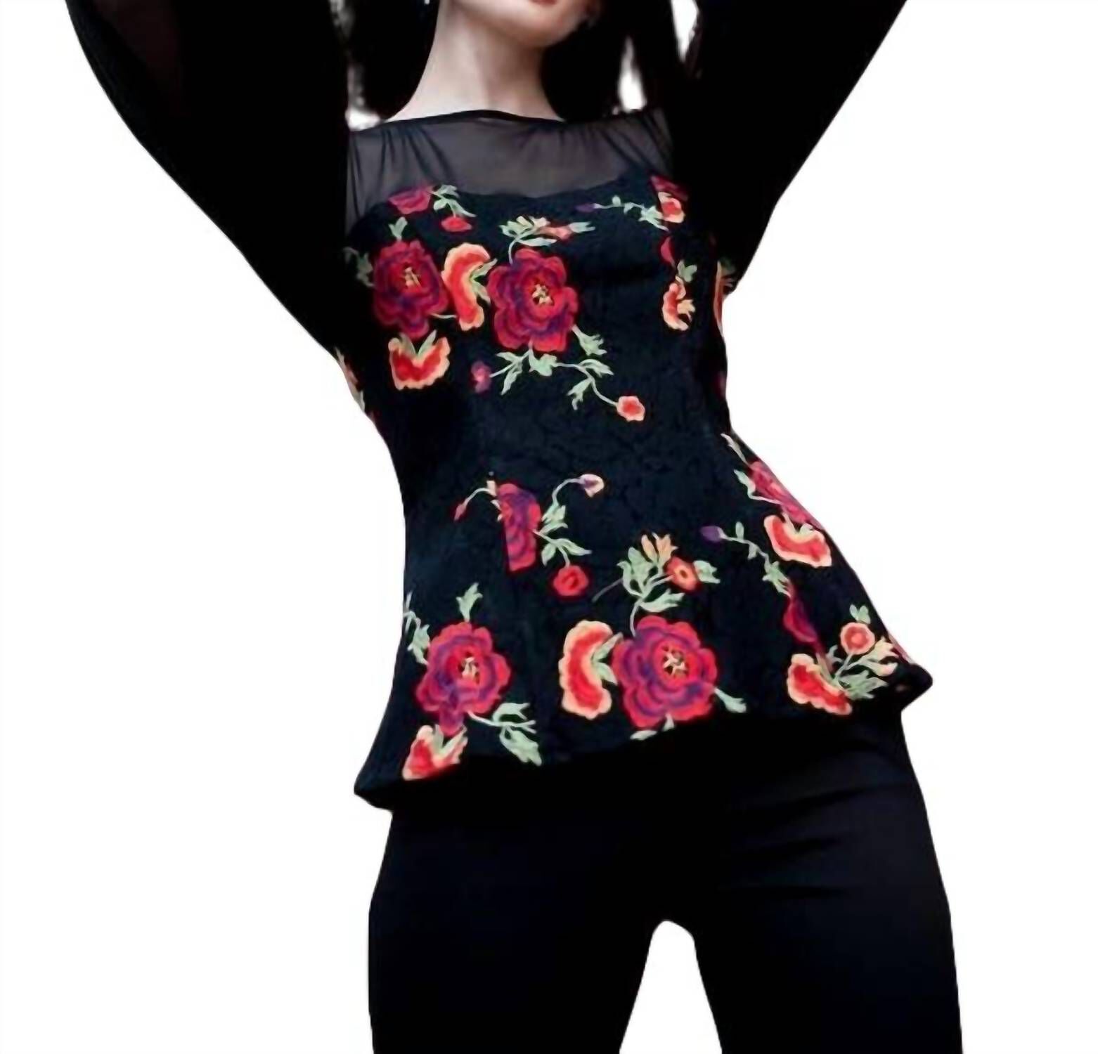 CANDACE TOP IN GYPSY ROSE, , alternate image number 5