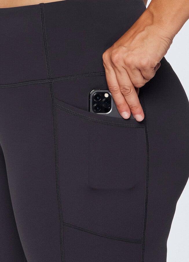 Plus Prime Tech Flex Ultra Hold 7/8 Legging, Charcoal / Charcoal Grey, alternate image number null
