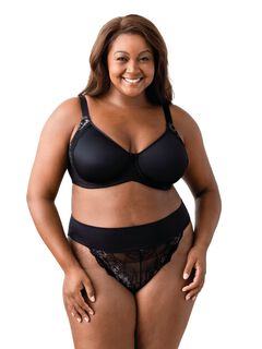 Microfiber & Lace Moulded Underwire