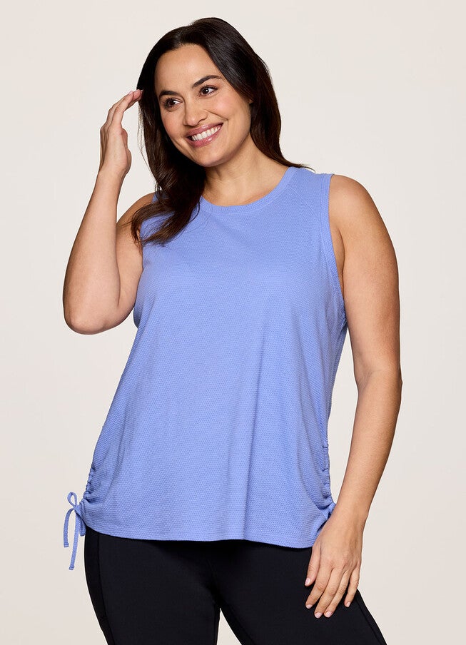 Plus Day Dreamer Ruched Tank, , alternate image number 7