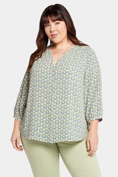 Pintuck Blouse
