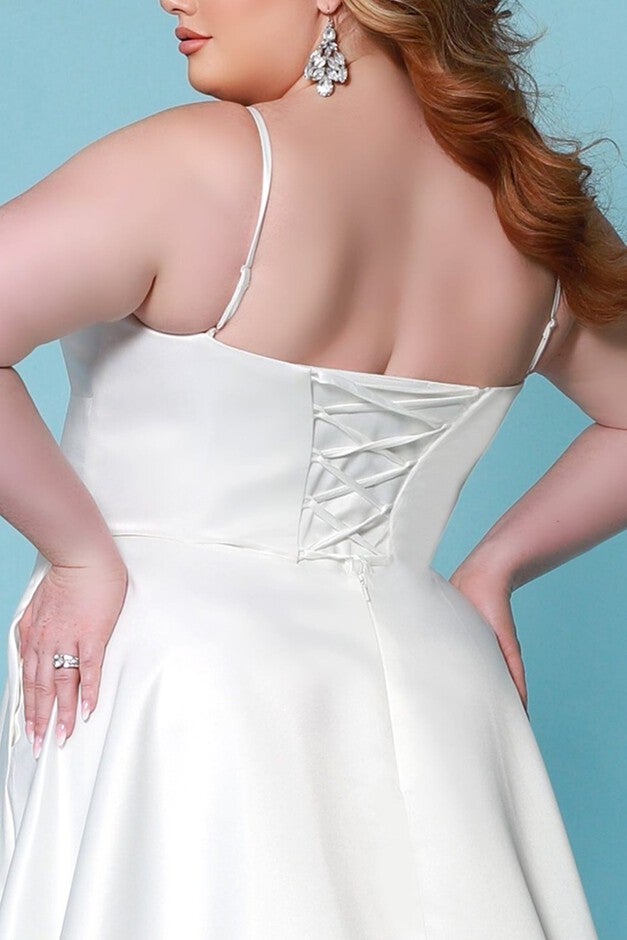 CLEMENTINE WEDDING DRESS, Ivory / Ivory, alternate image number 2