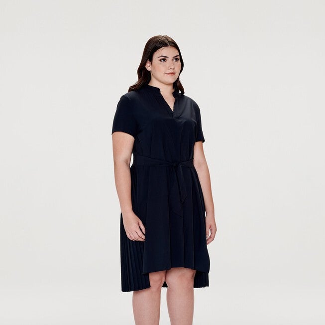 Gabrielle Pleated Back Dress - Original, , alternate image number null