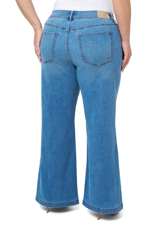 Keaton Wide Leg Jean, Nebula / Medium Wash, alternate image number null