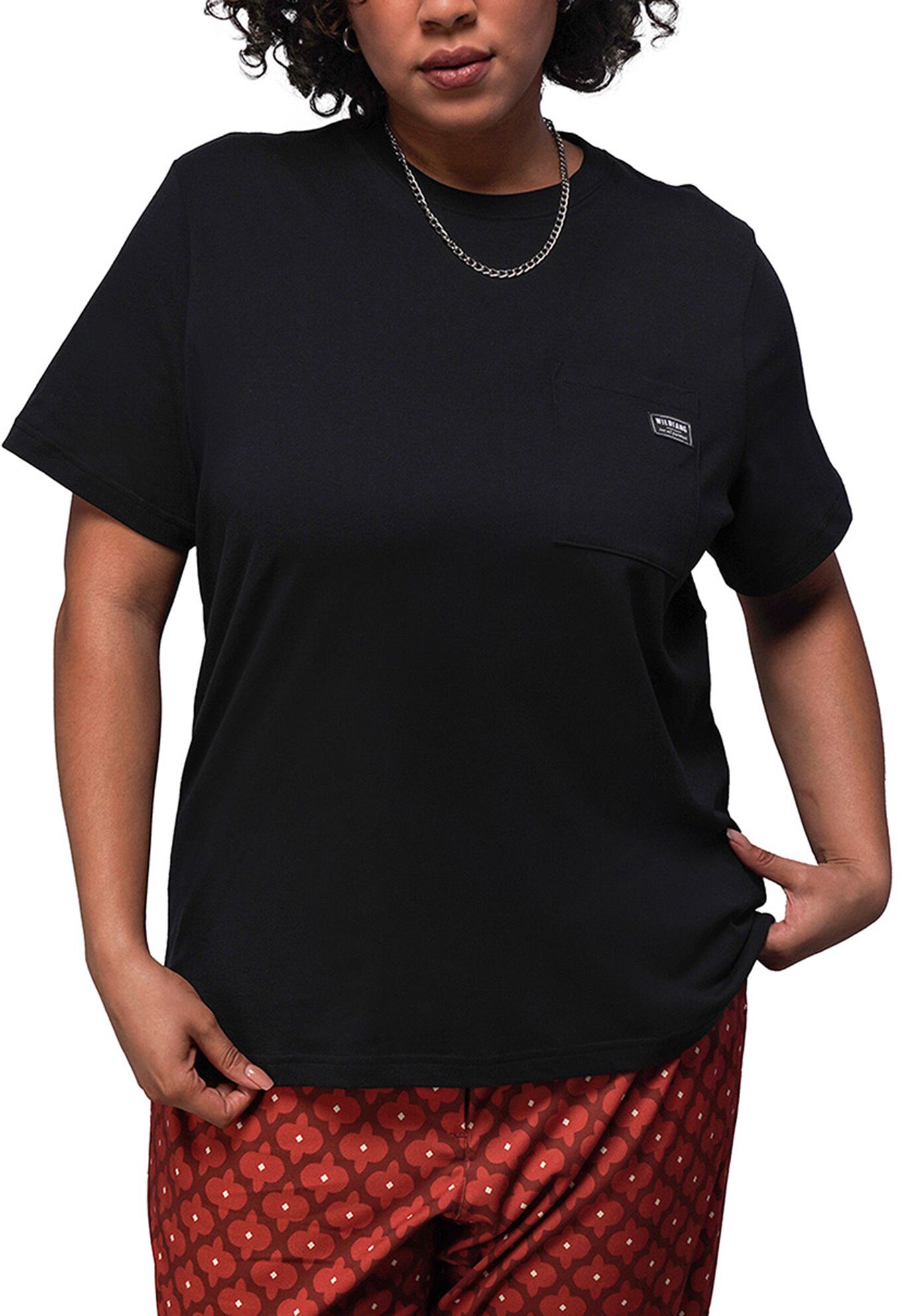 The Everyday Pocket Tee, BLACK / Black, hi-res image number 0