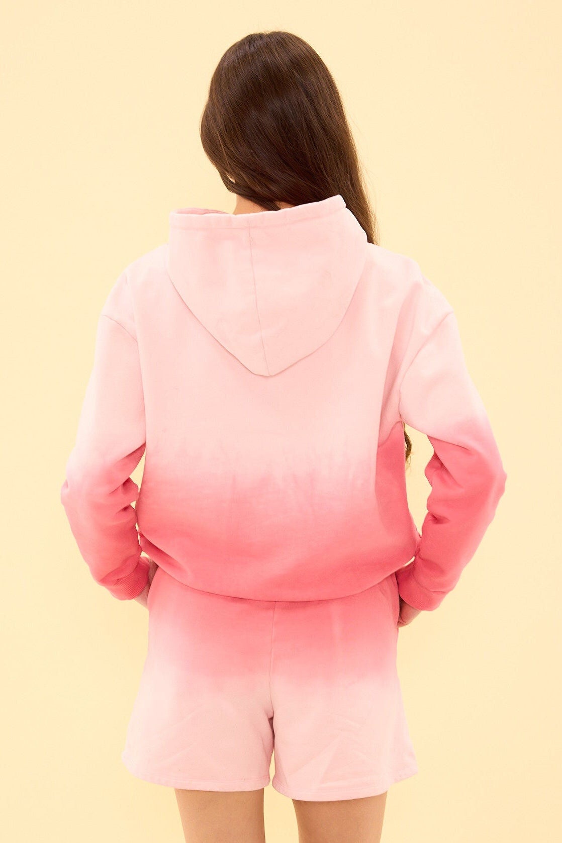 Ash Sweatshorts, Pink Ombre / Pink, alternate image number 3