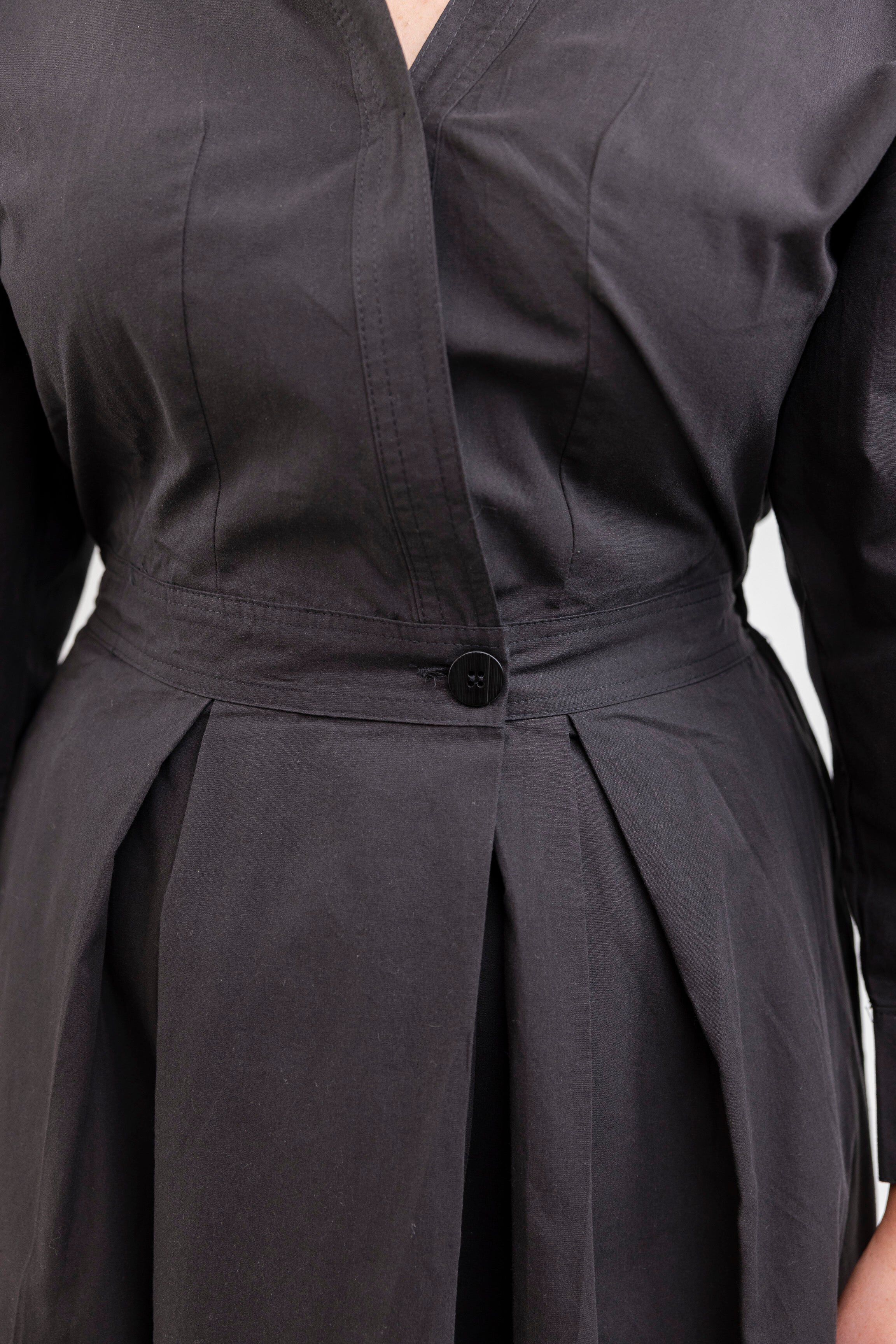 Kate Cotton Blend Woven Midi Dress, , alternate image number 7