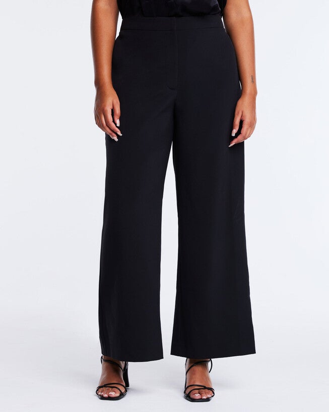 Savannah Black Wide-Leg Pant, , alternate image number 5