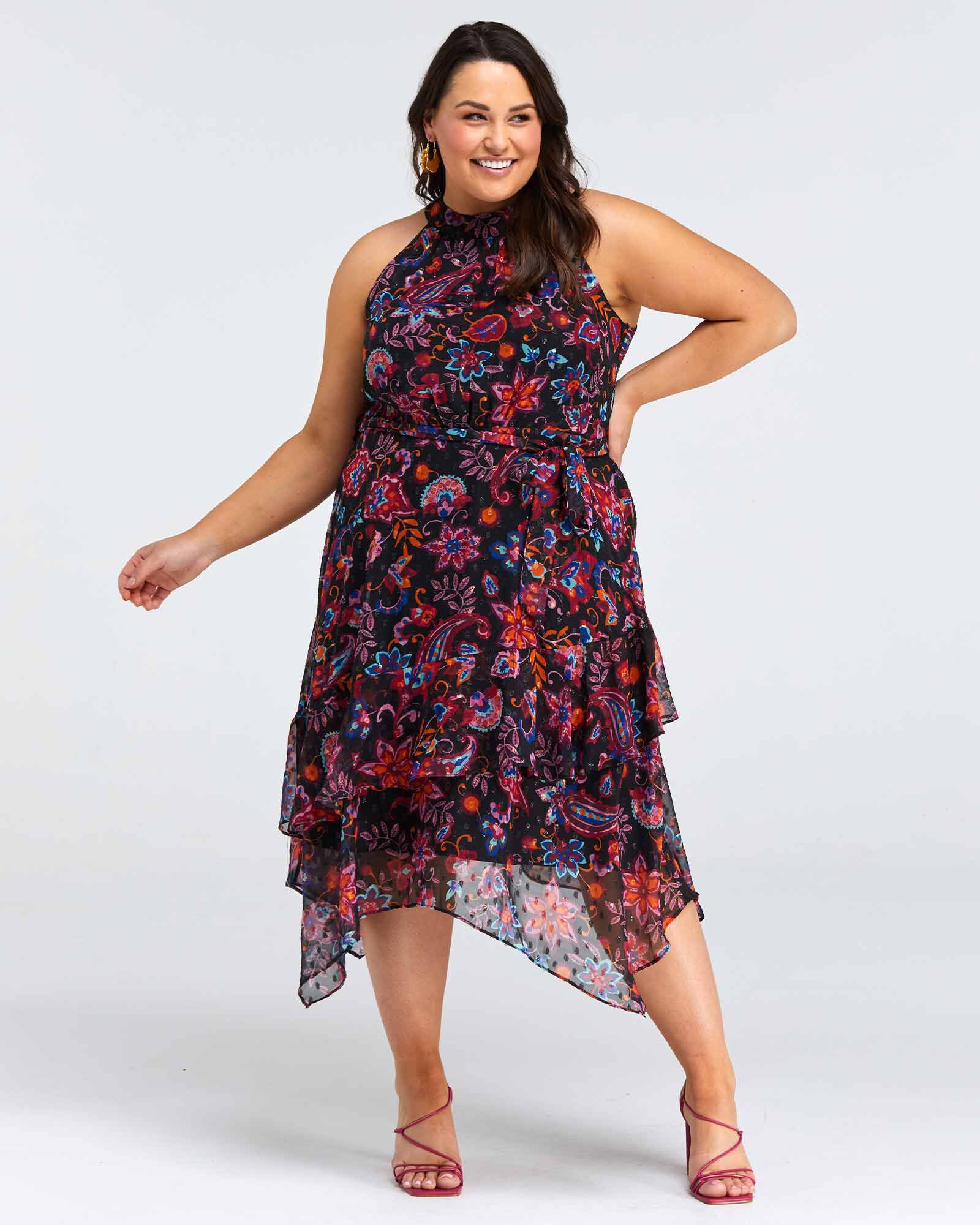 Clements Halter Dress, , alternate image number 5