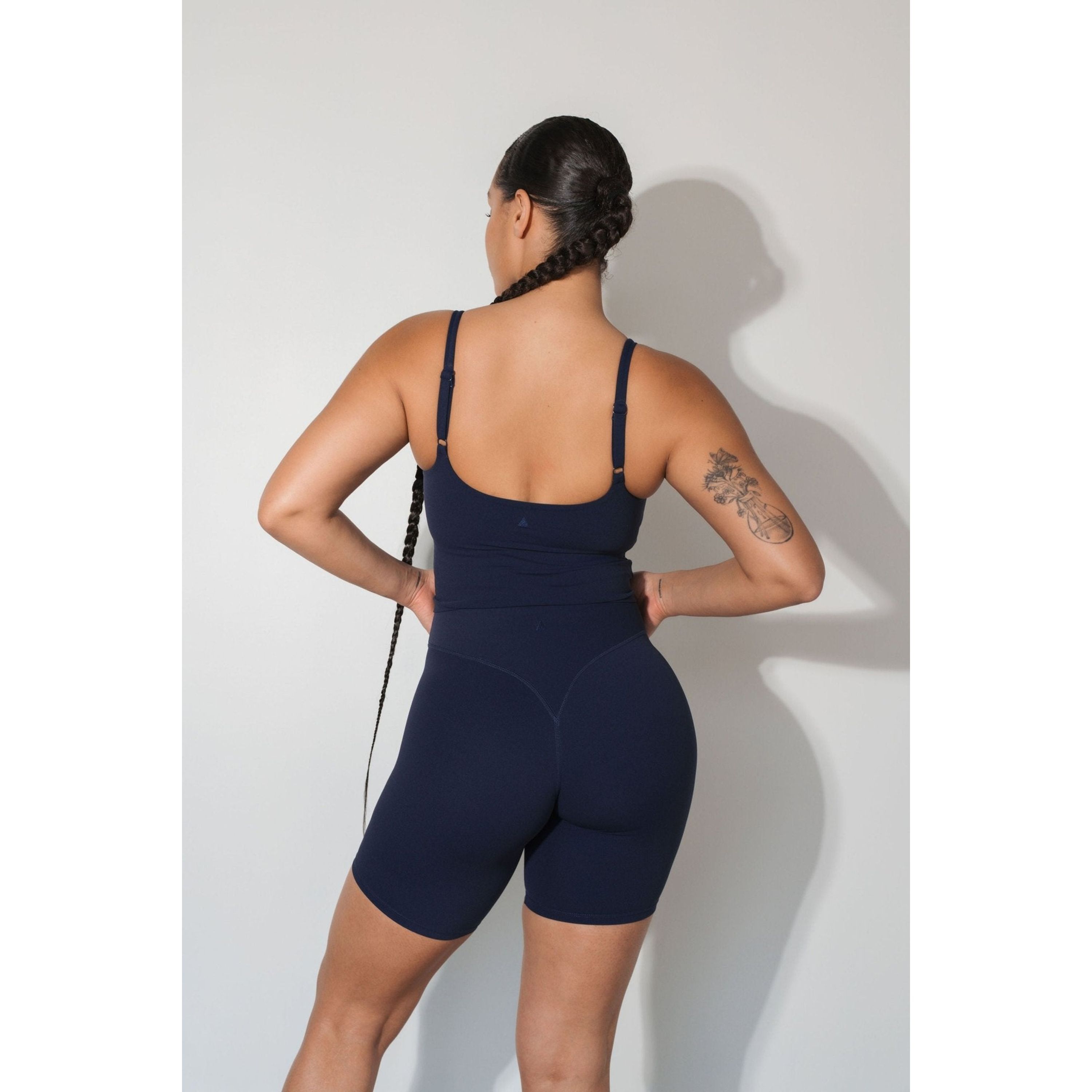 Cloud II Biker Short, Oxford / Navy, alternate image number 1