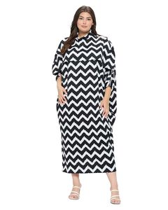 Plus Size Kaftan Dress