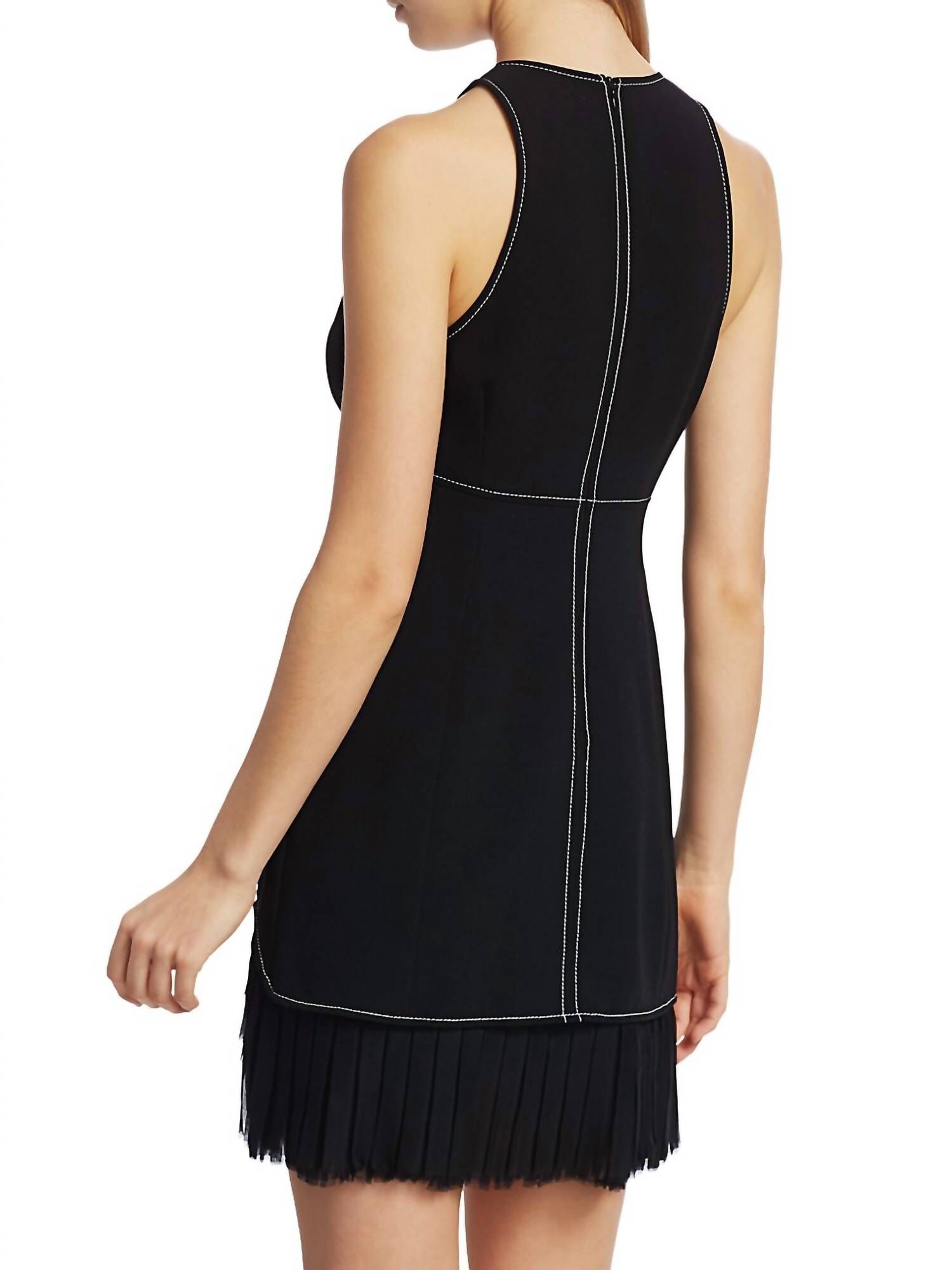 CATHY DRESS, Black / Black, alternate image number 2