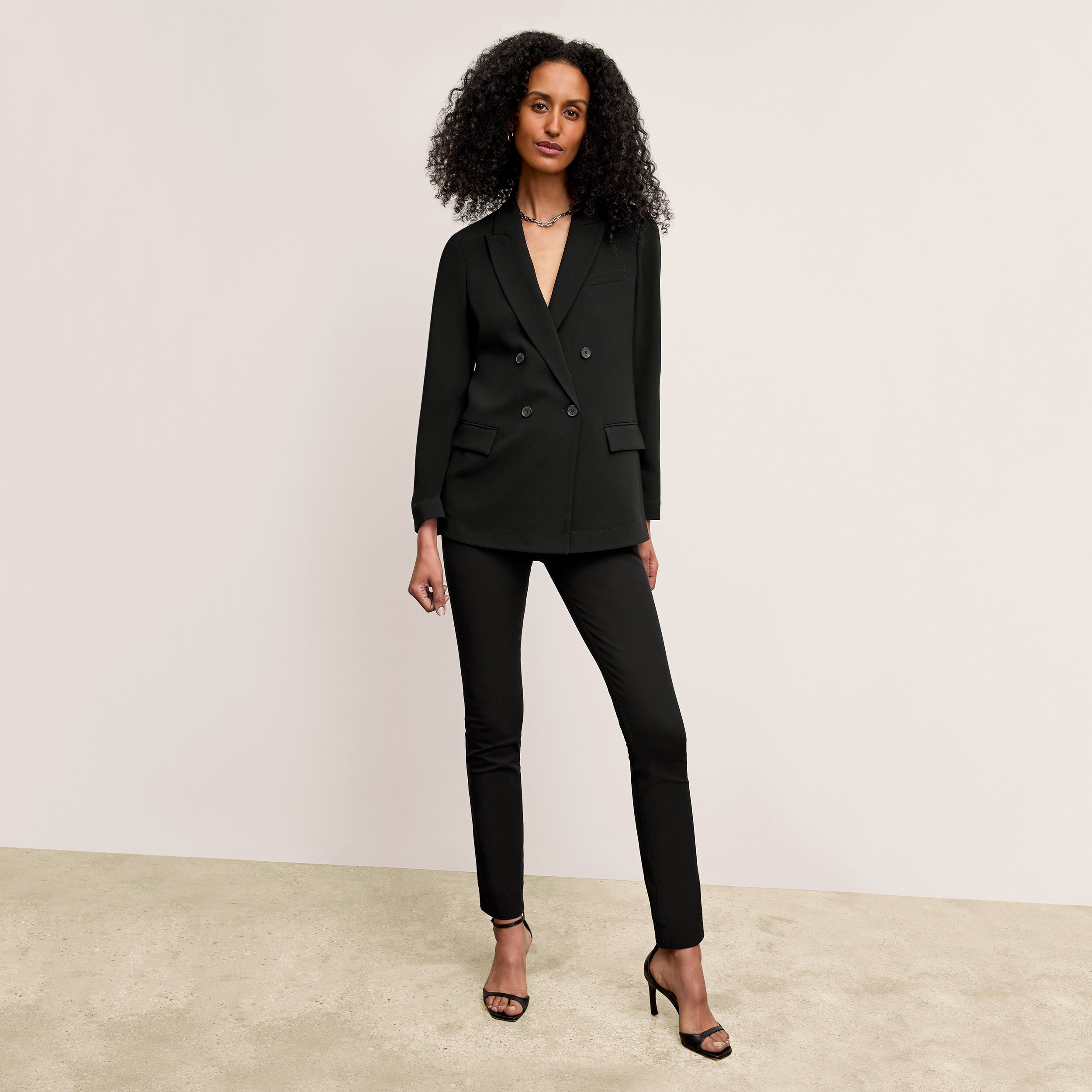 Roma Jean - Eco Better Than Denim, Black / Black, alternate image number 2