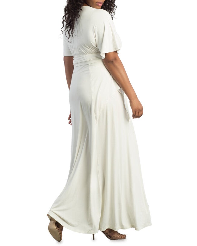 Indie Flair Maxi Dress, IVORY / Ivory, alternate image number null